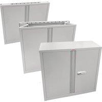 Phoenix Safe Company Stationery Cupboard in Grey with Electronic Lock, SCF0891GGE | Size: 800mm