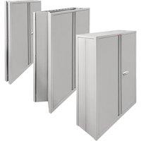 Phoenix Safe Company Stationery Cupboard in Grey with Electronic Lock, SCF1491GGE | Size: 800mm