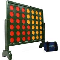 Big Game Hunters Jumbo 4 Connect Four Game - Indoor & Outdoor in Dark Green | Size: Medium
