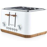Salter 4 Slice Toronto Toaster in White