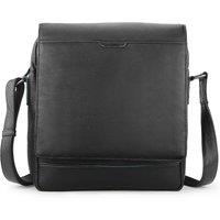 PRIMEHIDE Leather Cross Body Bag in Black