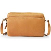 PRIMEHIDE Leather Crossbody Handbag in Tan