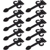 Hammer and Tongs Arrowhead T-Hinge - W230mm - Black - Pack of 10 | Size: 10000mm x 520mm