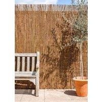 Primrose Premium Willow Outdoor Border Fencing Screening Rolls 4m x 2m in Brown