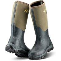 Grubs Boots Bearline 8.5 Insulated Wellington Boots in Green | Size: 11