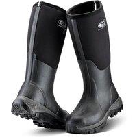 Grubs Boots Bearline 8.5 Insulated Wellington Boots in Black | Size: 13