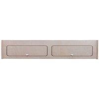 Monstershop Overhead Camper Cabinet - 120cm x 25cm x 25cm in Natural | Size: 120 cm x 25 cm x 25 cm