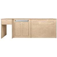 Monstershop Camper Kitchen Pod - RHD in Terracotta