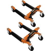 Monstershop Hydraulic Positioning Skates Pair in Orange