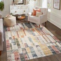 Desire Rugs Aress Washable Modern Living Room Area Rug -Low Pile Geometric Design | Size: 200 cm x 290 cm