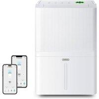 VonHaus 30L/Day Dehumidifier WiFi Smart Compatible in White