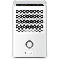 VonHaus 6L/Day 1.1L Water Tank Dehumidifier in White
