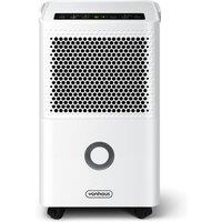VonHaus 12L/Day 1.5L Water Tank Dehumidifier in White