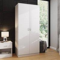 FWStyle Promo 2 Door Double Wardrobe White