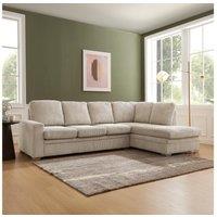 Home Detail Alcott Corner Sofa, Right Hand Facing in Light Brown