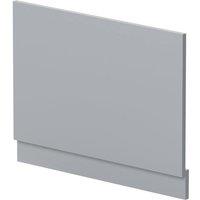 Balterley Straight Reversible Bath End Panel & Plinth in Grey
