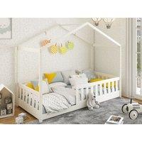 Noomi Froya Evolutionary House Bed in White | Size: EU Single