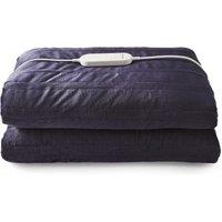 Morphy Richards EverCosy Small Fleece Electric Heated Throw in Blue | Size: Double