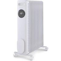 Morphy Richards HeatFlux 2.5kw Digital Oil Filled Radiator with Remote Control in White