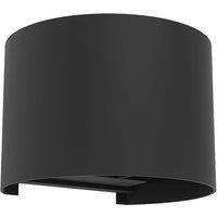 Loops Stylish Modern Black Wall Light for Indoor Home Decor - Model 901844