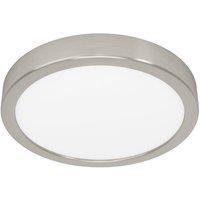 Loops Satin Nickel Design Round Ceiling Light - Indoor Stylish & Elegant in Metallics
