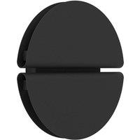 Loops Sleek Modern Design Black LED Wall Light for Indoor Home Illumination
