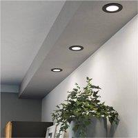 Loops Sleek Black Ceiling Spotlight for Home Decor - Perfect for Any Room
