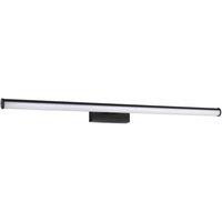 Loops Stylish 78cm Black Mirror Wall Light for Modern Bathroom Decor