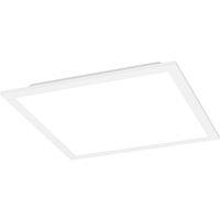 Loops Elegant Modern White Square Ceiling Light for Any Indoor Space