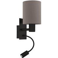 Loops Stylish Modern Black Wall Light for Indoor Spaces - Perfect Home Decor