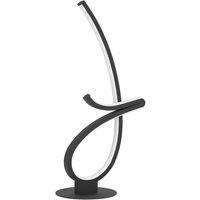 Loops Stylish LED Black Table Lamp for Home Decor - Perfect Indoor Lighting