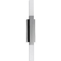 Loops Sleek Modern Design Chrome Mirror Wall Light for Home Decor in Metallics