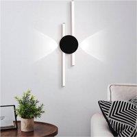 Loops Stylish Black LED Ceiling Light - LED Bar UP & Down Lamp