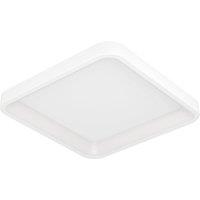 Loops White Square Ceiling Light - Stylish Indoor Illumination for Any Room