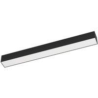 Loops Sleek Black LED Wall Light for Indoor Space - Stylish Home Lighting