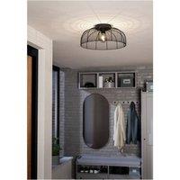 Loops Stylish Modern Black Ceiling Light for Any Indoor Space