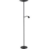 Loops Stylish Black LED Floor Lamp for Indoor Use - Elegant Lighting
