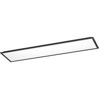 Loops Sleek Black Ceiling Light for Indoor Space - Stylish Semi Flush Design