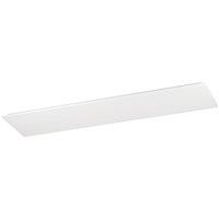 Loops Sleek Modern White Ceiling Light Fixture for Indoor Home Spaces
