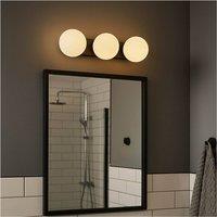 Loops Stylish Black Triple LED Ceiling Light for Contemporary Indoor Space