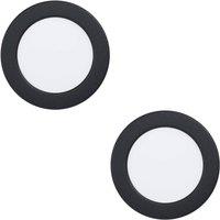 Loops 2 PACK Stylish Black Ceiling Spotlight for Modern Indoor Spaces