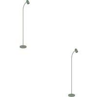 Loops 2 PACK Stylish Green Floor Lamp - Elegant Indoor Home Dcor Lighting