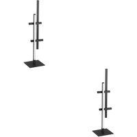 Loops 2 PACK Contemporary Black LED Table Lamp - Stylish Indoor Space