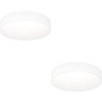 Loops 2 PACK Stylish White Ceiling Light for Contemporary Indoor Space