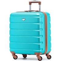 Flight Knight 56x45x25cm EasyJet (Paid), BA & Jet2 Large Hard Cabin Carryon Suitcase in Aqua