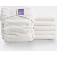 Bambino Mio The Miosolo All-in-One 6 Nappy Bundle in White