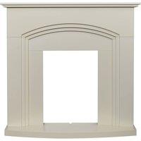Adam Fires & Fireplaces Adam Truro Fireplace in Cream, 41 Inch in Cream