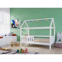 Noomi Alisa House Bed in White | Size: Single
