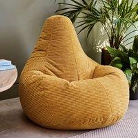 icon Dalton Medium Bean bag, Corduroy in Yellow