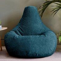 icon Dalton Medium Bean bag, Corduroy in Teal